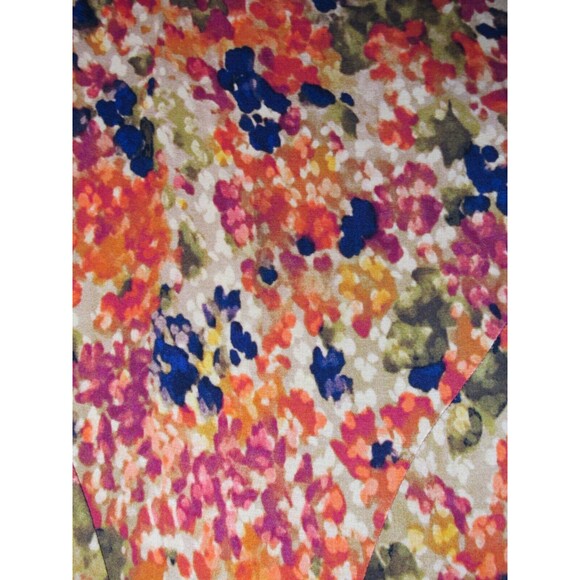 Soft Surroundings Multicolored Floral Beaded Top Overlay Maxi Dress Size M NWT - Picture 3 of 9